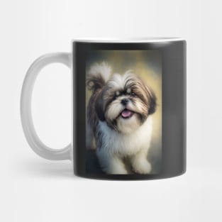 Super Cute Shih Tzu Portrait Mug